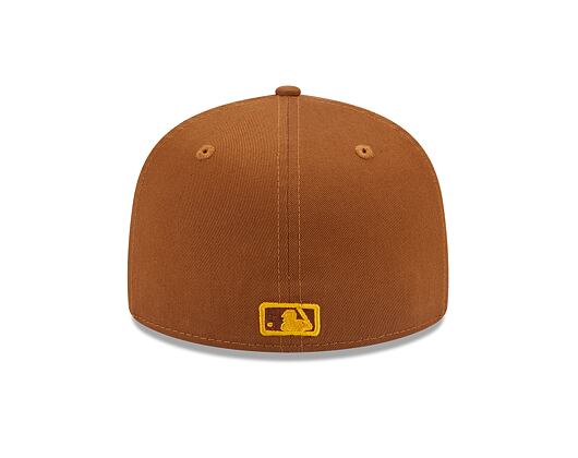 Kšiltovka New Era 59FIFTY MLB League Essential 5 New York Yankees Toasted Peanut / Mellow Yellow