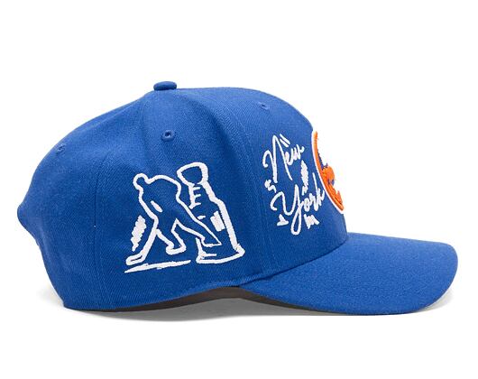 Kšiltovka Adam Wave Custom NHL New York Islanders MVP DP Royal Blue - "Art Pieces"
