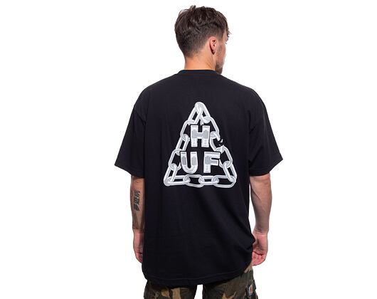 Triko HUF Hard Links T-Shirt ts02013-black
