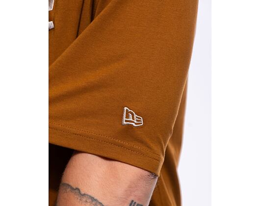 Triko New Era League Essentials Oversized Tee Los Angeles Dodgers Toasted Peanut / Stone