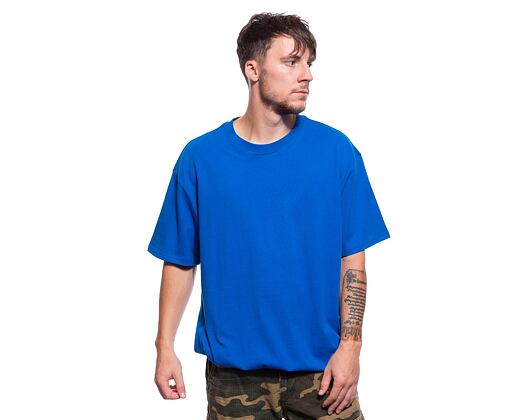 Triko Brandit Heavy Oversize Tee Cobalt Blue