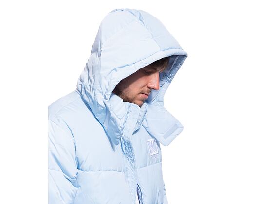 Bunda s Kapucou Karl Kani Og Hooded Puffer Jacket light blue