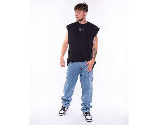Džíny Karl Kani Retro Baggy Workwear Denim Vintage midnight blue