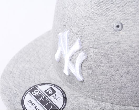 Kšiltovka New Era 9FIFTY MLB Jersey New York Yankees Grey Heather / White