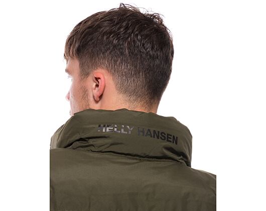 Bunda Helly Hansen YU 23 Reversible Puffer Utility Olive  / Grey