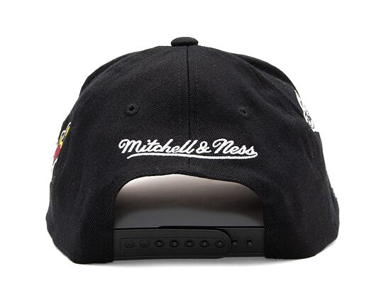 Kšiltovka Mitchell & Ness NBA Home Town Classic Red Miami Heat Black