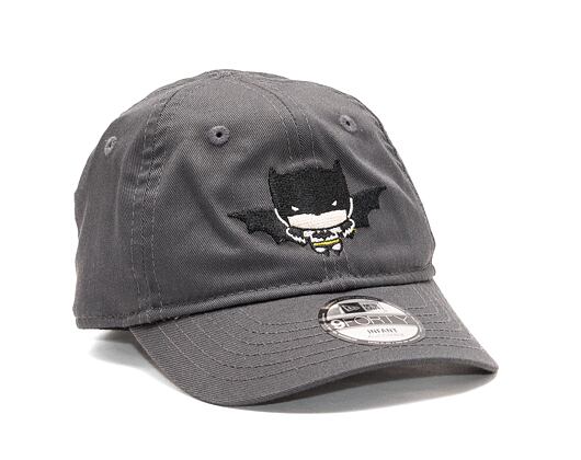 Dětská Kšiltovka New Era 9FORTY Kids DC Batman Graphite