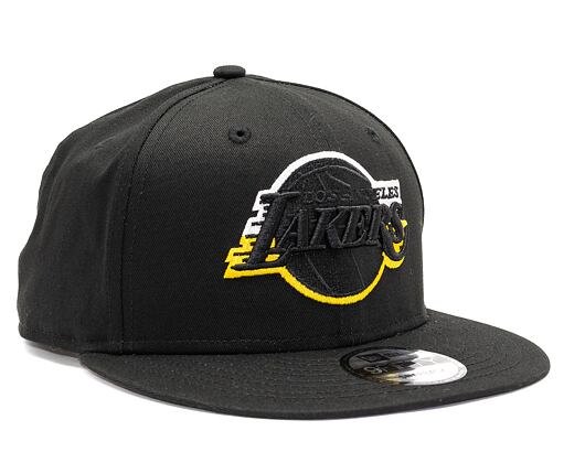 Kšiltovka New Era 9FIFTY NBA Split Logo Los Angeles Lakers Black / Purple