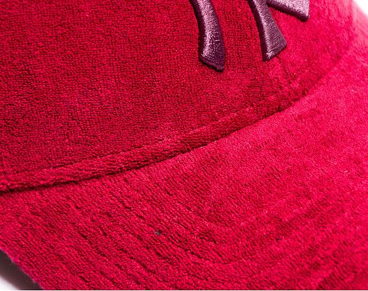 Kšiltovka New Era 9FORTY MLB Towelling New York Yankees Maroon