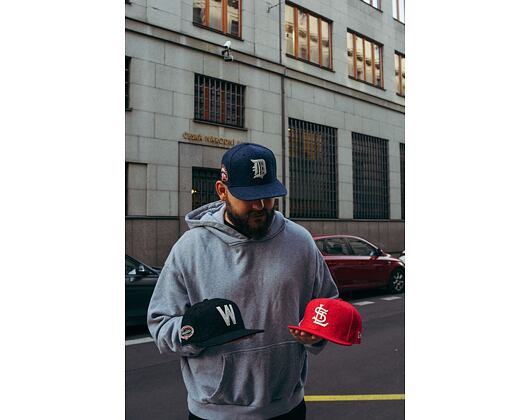 Kšiltovka New Era 59FIFTY MLB Retro Wooly Cooperstown Washinton Senators Black