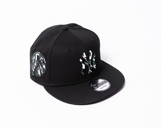 Kšiltovka New Era 9FIFTY MLB Seasonal Infill New York Yankees Black / Lichen Green