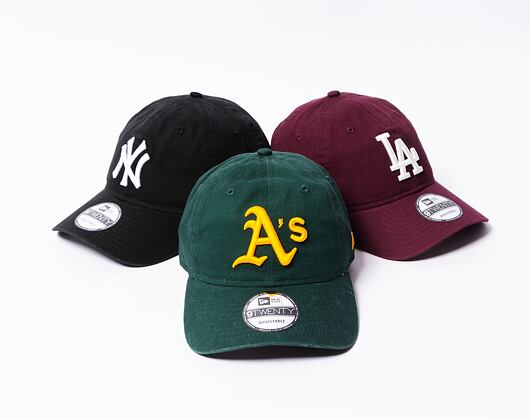 Kšiltovka New Era 9TWENTY MLB League Essential Oakland Athletics Dark Green