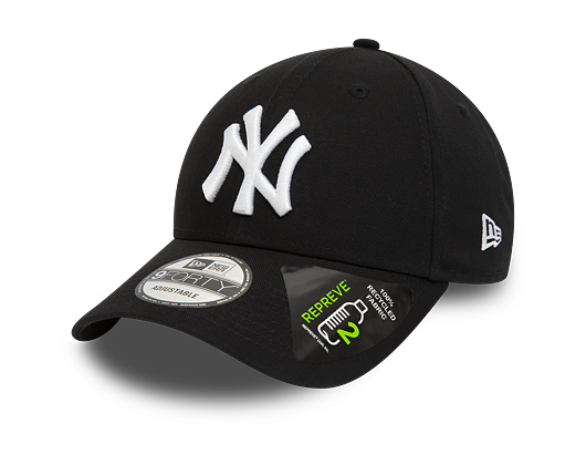 Kšiltovka New Era 9FORTY MLB Repreve League Essential New York Yankees - Black / White