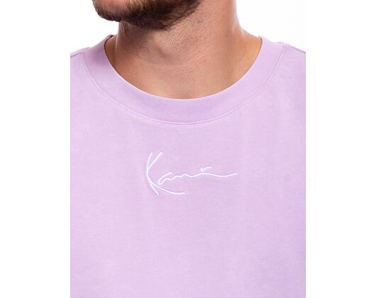 Triko Karl Kani Small Signature Washed Heavy Jersey Landscape Tee lt purple