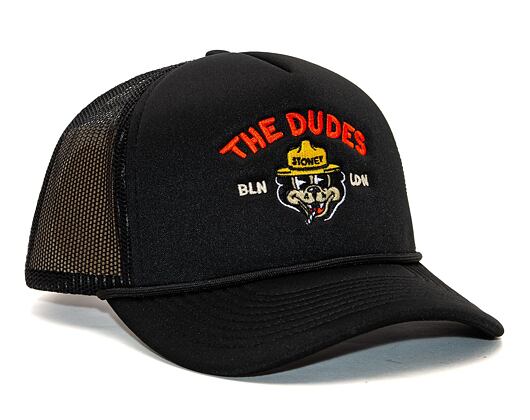 Kšiltovka The Dudes Trucker Cap Black