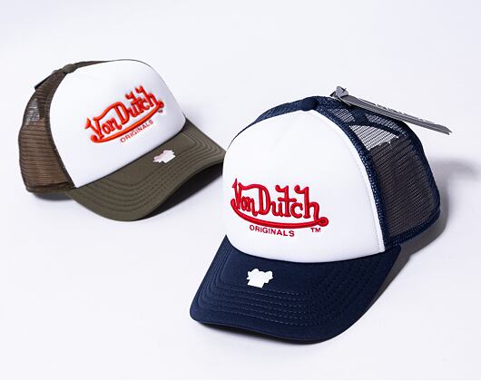 Kšiltovka Von Dutch Trucker Atlanta Foam Blue/Red