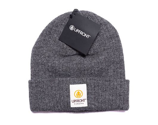 Kulich Upfront Stranded Beanie Dark Grey Melange