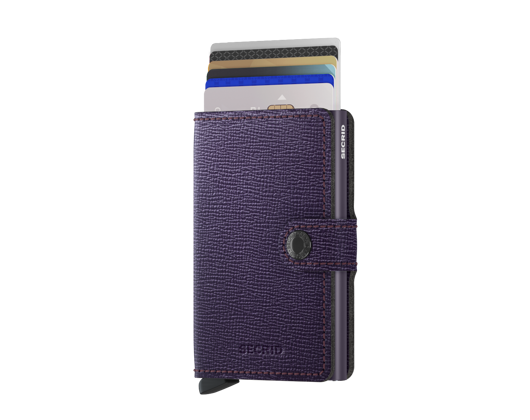 Peněženka Miniwallet Secrid Crisple Purple