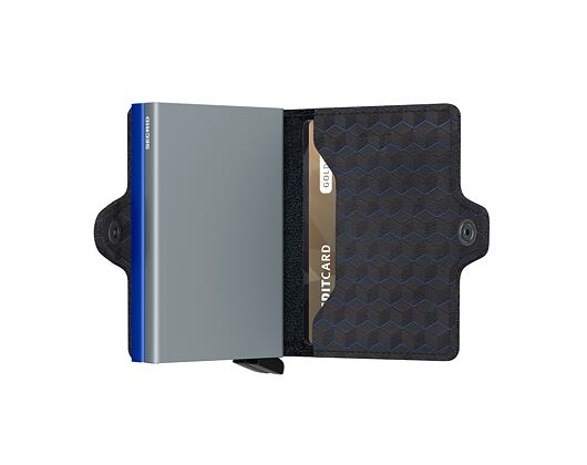 Peněženka Secrid Twinwallet Optical Titanium-Blue