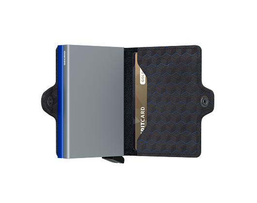 Peněženka Secrid Twinwallet Optical Titanium-Blue