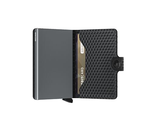 Peněženka Secrid Miniwallet Cubic Black-Titanium