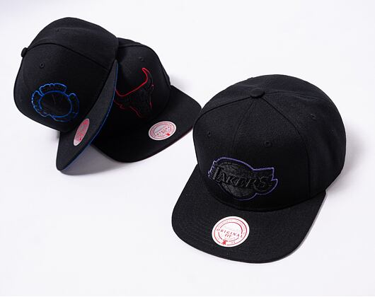Kšiltovka Mitchell & Ness Tc Bottoms Snapback NBA LOS ANGELES LAKERS Black