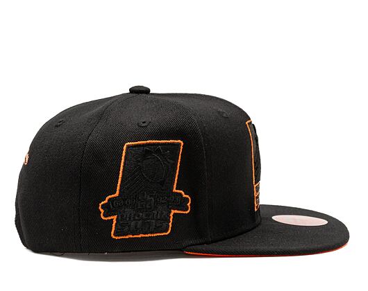 Kšiltovka Mitchell & Ness Tc Bottoms Snapback Hwc NBA PHOENIX SUNS Black