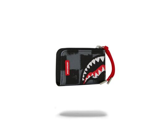 Peněženka Sprayground Sharks In Paris Gray Paint Wallet
