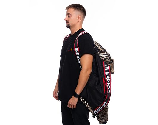 Zimní Bunda Sprayground Gold Graffiti Down Jacket (péřovka) Black / Gold