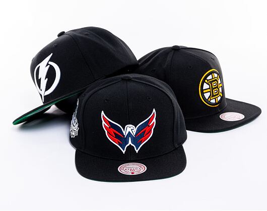 Kšiltovka Mitchell & Ness NHL Top Spot Snapback Washington Capitals Black