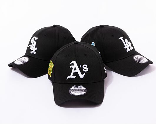 Kšiltovka New Era 9FORTY MLB Patch Oakland Athletics Cooperstown Black / Kelly Green