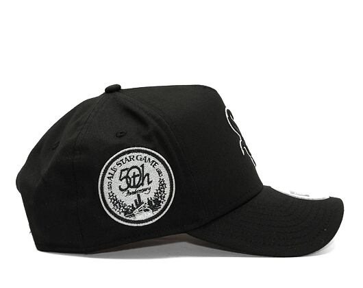 Kšiltovka New Era 9FORTY A-Frame MLB Patch Chicago White Sox Cooperstown Black / Kelly Green