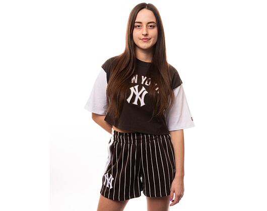 Dámské kraťasy New Era MLB Lifestyle Shorts New York Yankees Brown / White