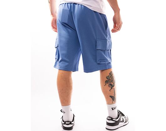 Kraťasy New Era Essentials Cargo Shorts Copen Blue / White