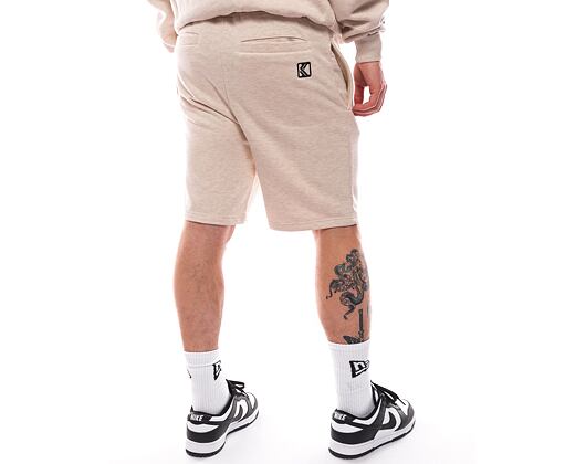 Teplákové Kraťasy Small Signature Diner Sweatshorts vanilla melange