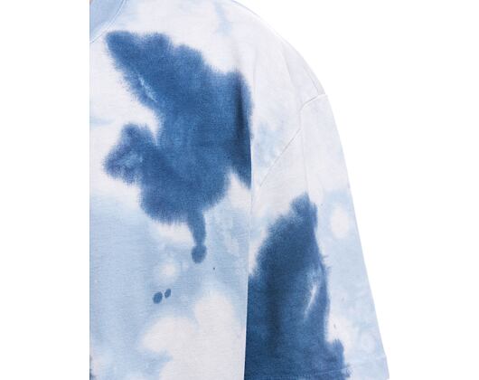Triko Karl Kani Small Signature Tie Dye Diner Tee light blue/navy