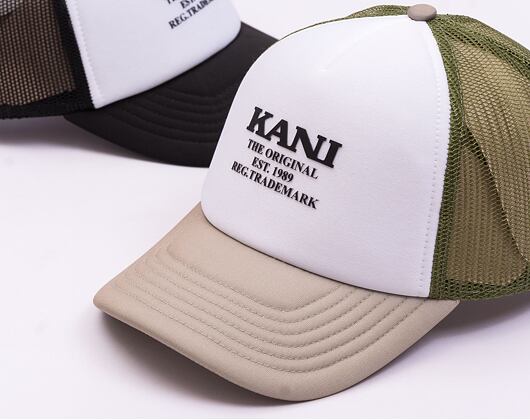 Kšiltovka Karl Kani Retro OS Logo Trucker Cap green