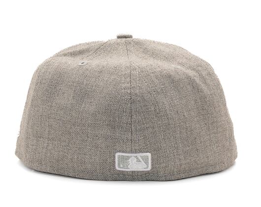 Kšiltovka New Era - 59FIFTY Basic Heather - NY Yankees - Grey / White