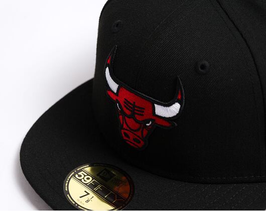 Kšiltovka New Era - NBA Essential 59FIFTY - Chicago Bulls - Black / Team Color