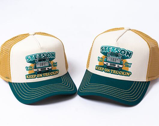 Dětská Kšiltovka Stetson - Trucker Cap Keep On Trucking - 47