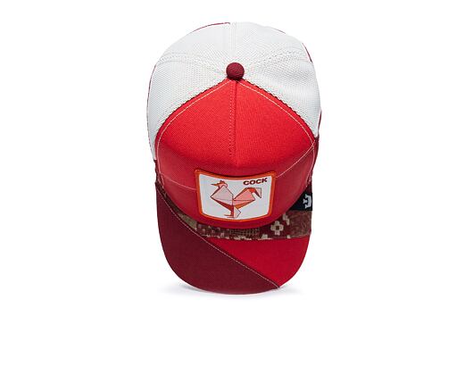 Kšiltovka Goorin - Farmigami Courage - Cock - Red