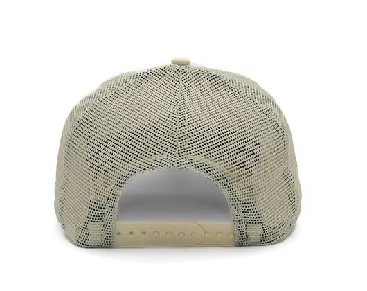 Kšiltovka New Era - 9FORTY Trucker Graphic Print - Los Angeles - Beige