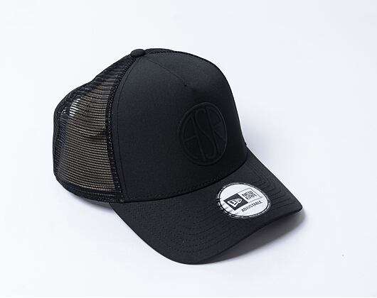Kšiltovka New Era - 9FORTY Trucker AS Roma - Black