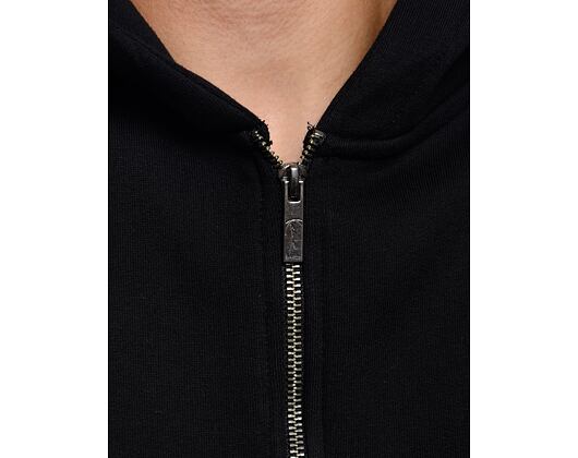 Mikina Karl Kani - Chest Signature Essential Zip Hoodie - Black