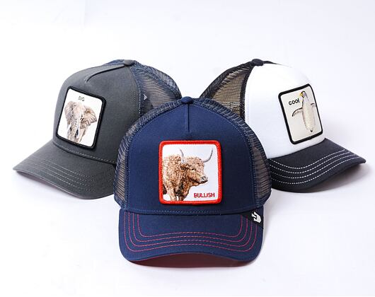 Kšiltovka Goorin - Trucker - Bull Fan - Navy