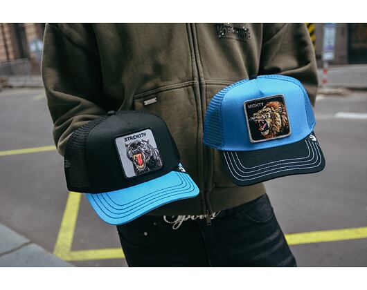 Kšiltovka Goorin - Trucker - Lion Fan - Blue