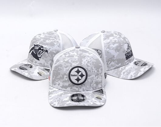 Kšiltovka New Era - NFL24 9SEVENTY Stretch-Snap - Pittsburgh Steelers