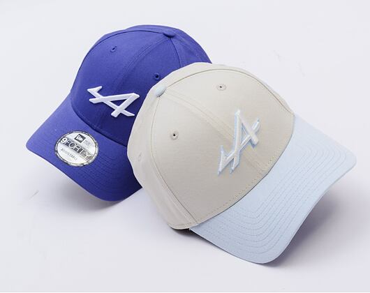 Kšiltovka New Era - F1 Acid Wash 9FORTY - Alpine Racing - Cream / Pastel Blue