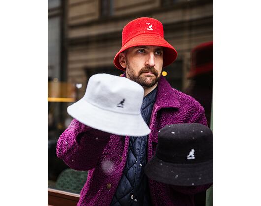 Klobouk Kangol - Bermuda Bucket - Scarlet