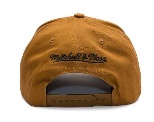 Kšiltovka Mitchell & Ness - Branded - Interlock Crest Pro Snapback - Tan